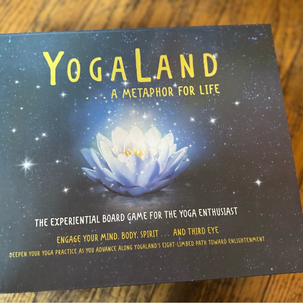 Yogaland Board Game-A Metaphor for Life-Experiential Board Game New Never Used